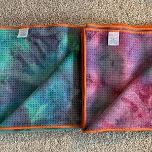 Yogitoes Skidless Yoga Mat towels Lot of 3